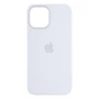 Чехол-накладка MagSafe Silicone Case SplashScreen для Apple iPhone 12 Pro Max capri blue
