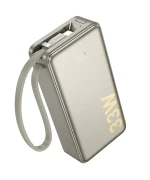 Power Bank Hoco Q27A Jewel 33W с кабелем Type–C 10000mAh, Titan - Gold