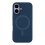 Чехол - накладка Silicone Case with Magsafe для iPhone 16 white