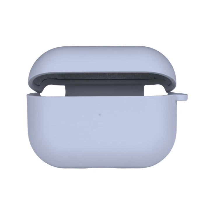 Чохол Silicone Case with microfibra для Airpods Pro 2, Lilac