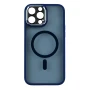 Чехол накладка TPU + PC + Metal Calais with MagSafe для iPhone 14 Pro pink