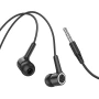 Провідні вакуумні навушники-гарнітура Hoco M104 Mini-Jack 3.5mm 1.2m, Black