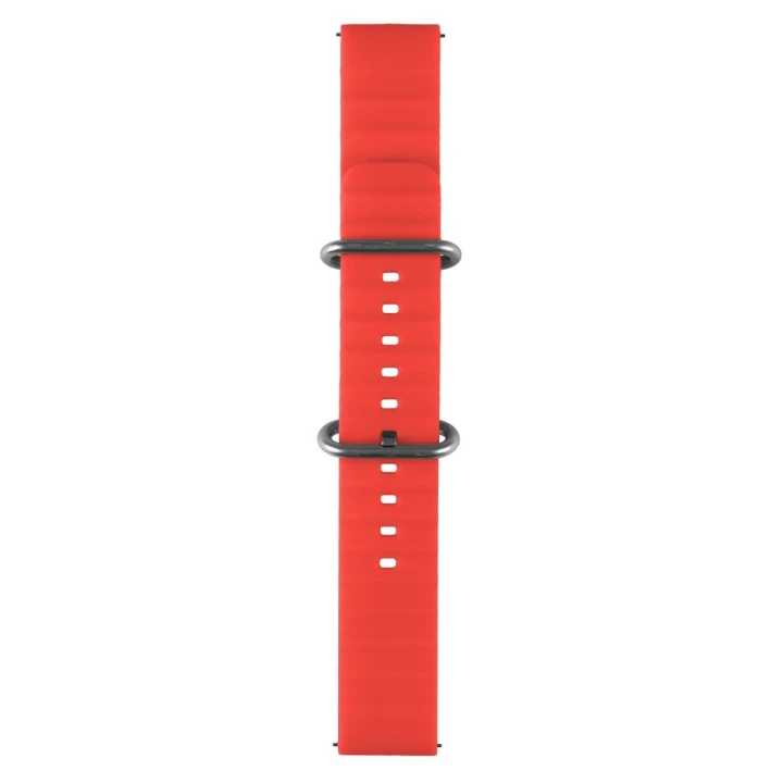 Універсальний ремінець Silicone для Samsung / Amazfit / Huawei 20mm, Red