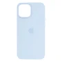 Чехол-накладка MagSafe Silicone Case SplashScreen для Apple iPhone 12 Pro Max capri blue