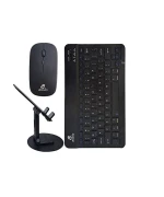 Бездротова Клавіатура та Миша JEQANG JB-986 BT keyboard + mouse + bracket, Black