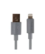 USB кабель Hoco X107 Lightning 2.4A 1m, Grey