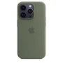 Чехол-накладка Original Silicone+MagSafe для Apple iPhone 14 Pro olive