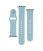 Ремешок Silicone Two-Piece для Apple Watch 38 / 40mm, 64, Light cyan