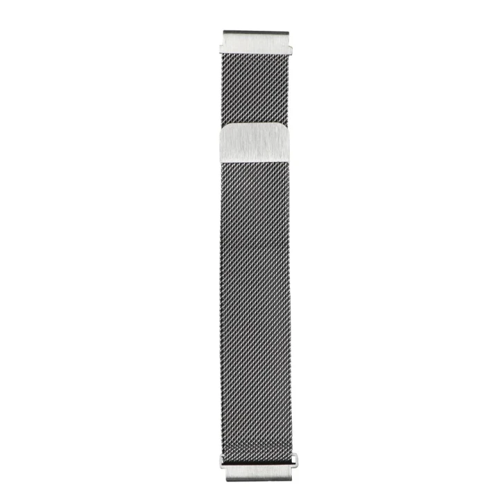 Ремешок Универсальный Milanese loop для Samsung / Amazfit / Huawei 20 mm, Steel