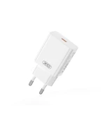 Мережевий Зарядний Пристрій XO L126 PD20W / QC3.0 3A, White
