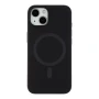 Чехол - накладка Silicone Case with Magsafe для iPhone 13 dark blue