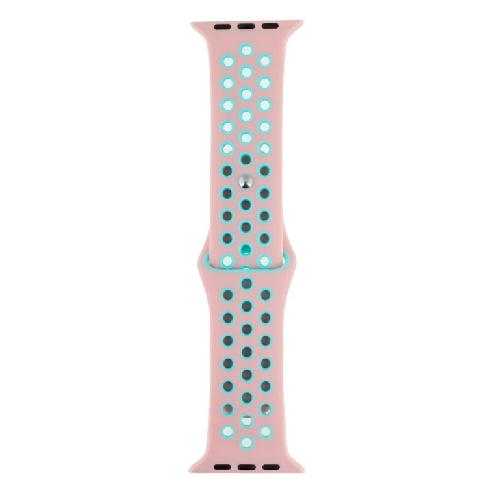 Ремешок Silicone Nike для Apple Watch 42 / 44mm + Protect Case, 20, Pink Turquoise