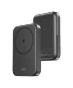 Портативная мобильная батарея Power Bank XO PR242 PD20W magnetic digital display 15W 5000mAh, Black