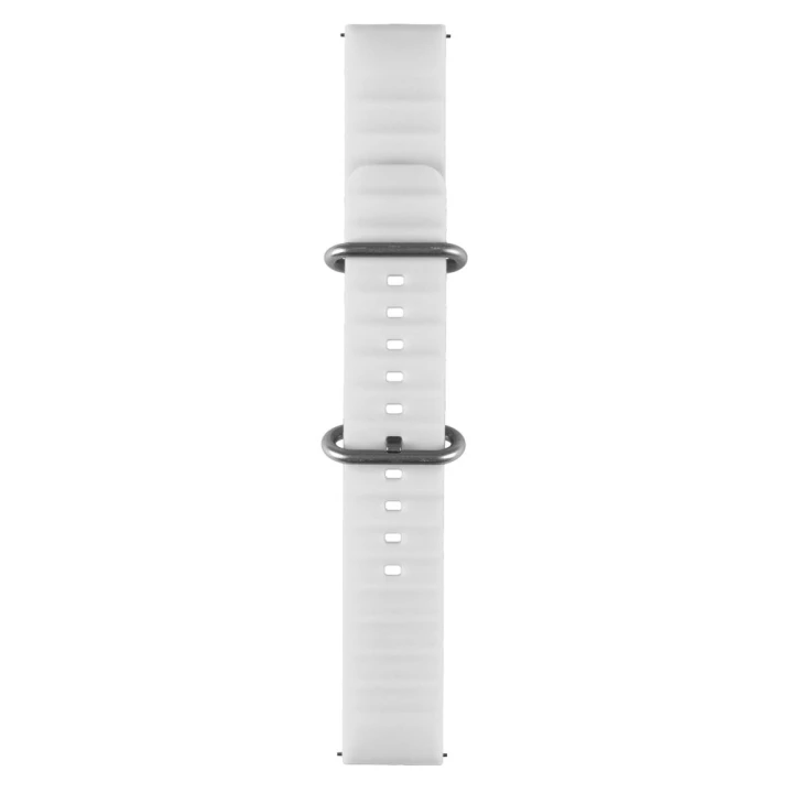 Універсальний ремінець Silicone для Samsung / Amazfit / Huawei 20mm, White