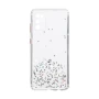 Чехол-накладка Frame with Sequins для Samsung Galaxy A41 жёлтый