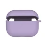 Чехол Silicone Case with microfibra для Airpods Pro 2, Elegant purple