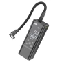 Акумуляторний автомобільний компресор Hoco ZP7 5000mAh, Black