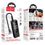 Акумуляторний автомобільний компресор Hoco ZP7 5000mAh, Black