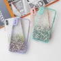Чехол-накладка Frame with Sequins для Samsung Galaxy A41 жёлтый
