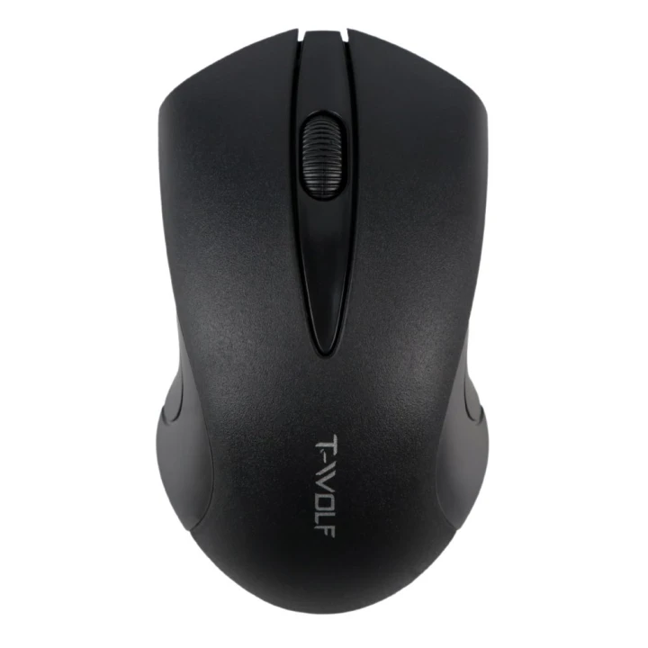 Беспроводная Wireless Мышь TWolf Q2 2.4G, Black