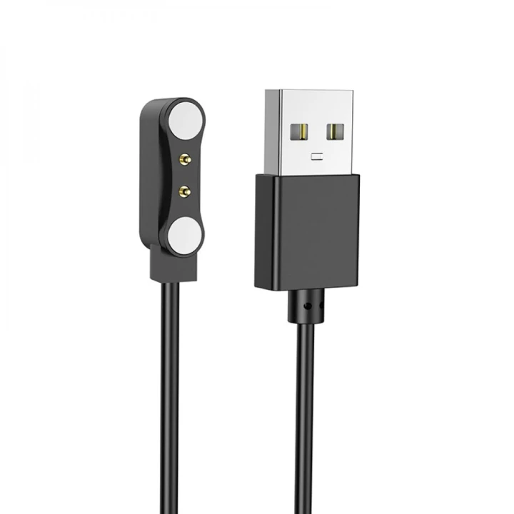 USB кабель - зарядка для смарт-часов Hoco Y15, Black