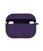 Чехол Silicone Case with microfibra для Airpods Pro 2, Purple