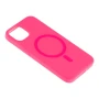 Чехол - накладка Silicone Case with Magsafe для iPhone 13 dark blue