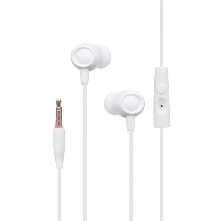 Проводные вакуумные наушники Celebrat FLY-1, White