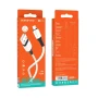 USB кабель Borofone BX79 Silicone Micro 2.4A, White