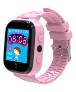 Дитячий смартгодинник Gelius GP-PK007 (Ocean) з GPS трекером 350mAh IP65, Pink