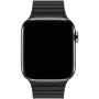 Ремешок Leather Link Band для Apple Watch 38 / 40mm, Black L size