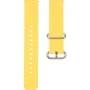 Ремешок для смарт-часов универсальный Flat marine style (20мм), Yellow