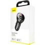 Автомобільний зарядний пристрій Baseus CCBX-0G 4.8A 24W 2USB, Gray