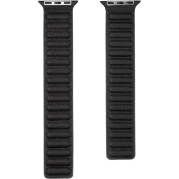 Ремешок Leather Link Band для Apple Watch 38 / 40mm, Black L size