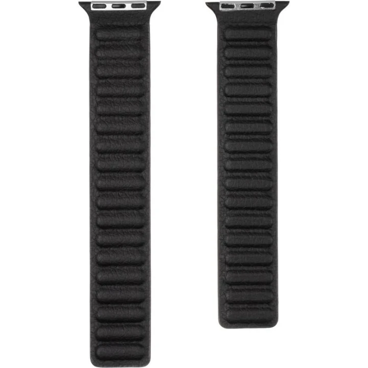 Ремешок Leather Link Band для Apple Watch 38 / 40mm, Black L size