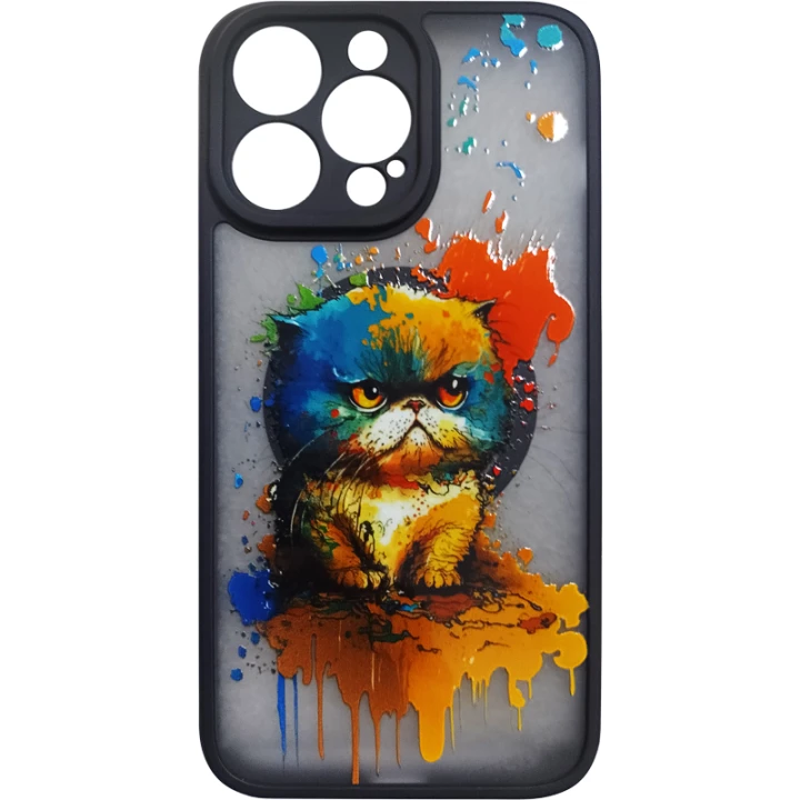 Чехол накладка Gelius Print Case UV (Magsafe) для iPhone 12 Pro, Fluffy Cat