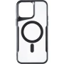 Чехол - накладка Casual Frame Case (MagSafe) для iPhone 14 серебристый