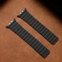 Ремешок Leather Link Band для Apple Watch 38 / 40mm, Black L size