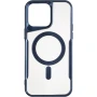 Чехол - накладка Casual Frame Case (MagSafe) для iPhone 14 серебристый