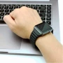 Ремешок Leather Link Band для Apple Watch 38 / 40mm, Black L size