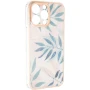 Чехол-накладка Gelius Leaf Case для Apple iPhone 13 Pro pink grass