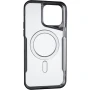 Чехол - накладка Casual Frame Case (MagSafe) для iPhone 14 Pro Max серебристый