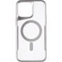 Чехол - накладка Casual Frame Case (MagSafe) для iPhone 14 Pro Max серебристый