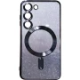 Чехол накладка Shiny Case (MagSafe) Samsung Galaxy S23 Plus зеленый