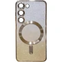 Чехол накладка Shiny Case (MagSafe) Samsung Galaxy S23 Plus зеленый