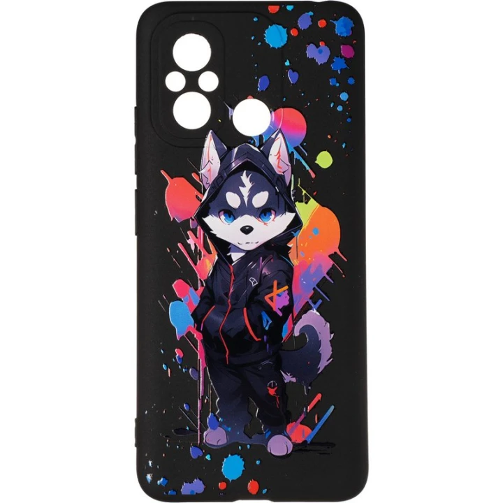 Чохол накладка Gelius Print Case UV для Xiaomi Redmi 12C, Street Husky