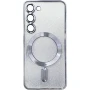 Чехол накладка Shiny Case (MagSafe) Samsung Galaxy S23 Plus зеленый