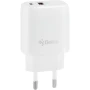 Мережевий зарядний пристрій Gelius Pro GP-HC014 USB, PD 3A 20W QC3.0, White