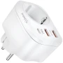 Зарядний пристрій Gelius Moxie GP-HC050 USB QC3.0 / Type-C PD20W, White