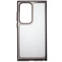 Чехол-накладка Silicon Space Case для Samsung Galaxy S24 FE, Transparent-Black